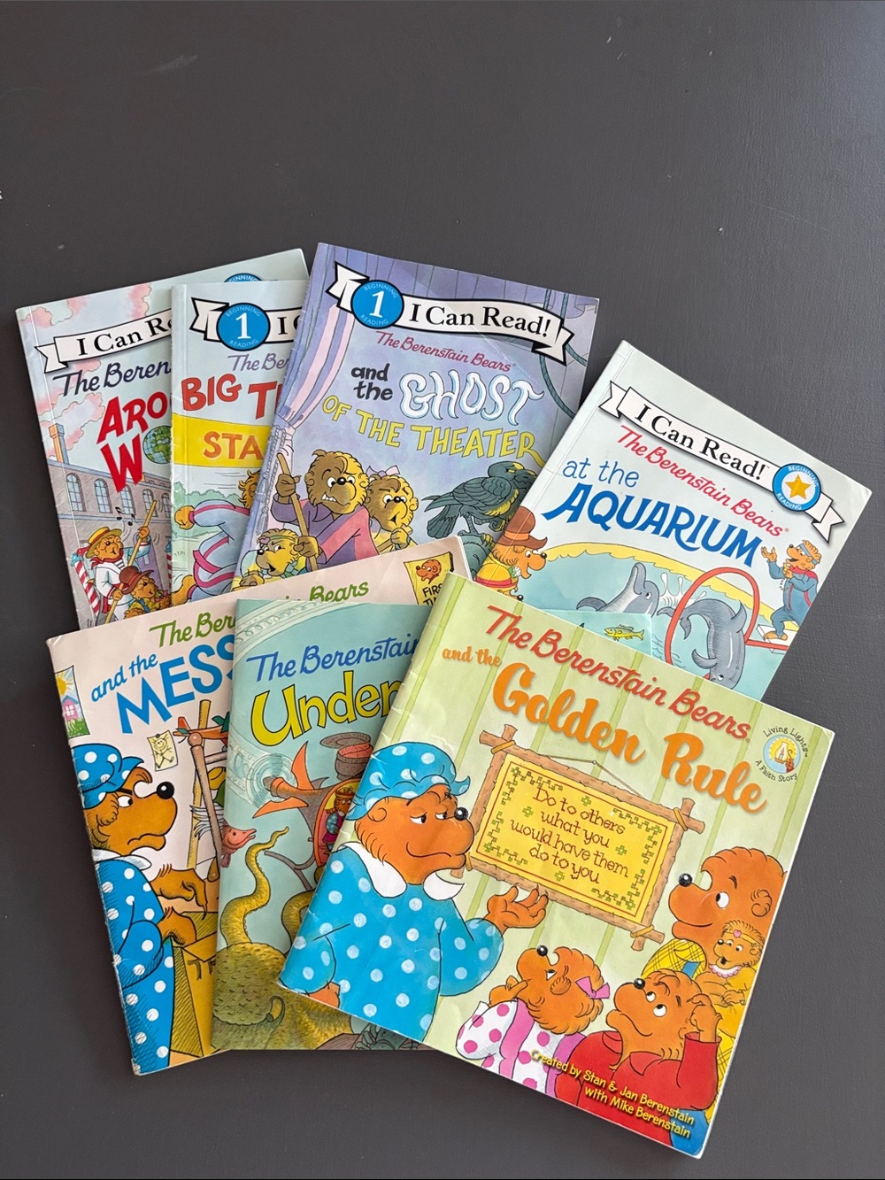 Berenstain Bears Children’s Book Lot of 7 I Can Read Early Readers